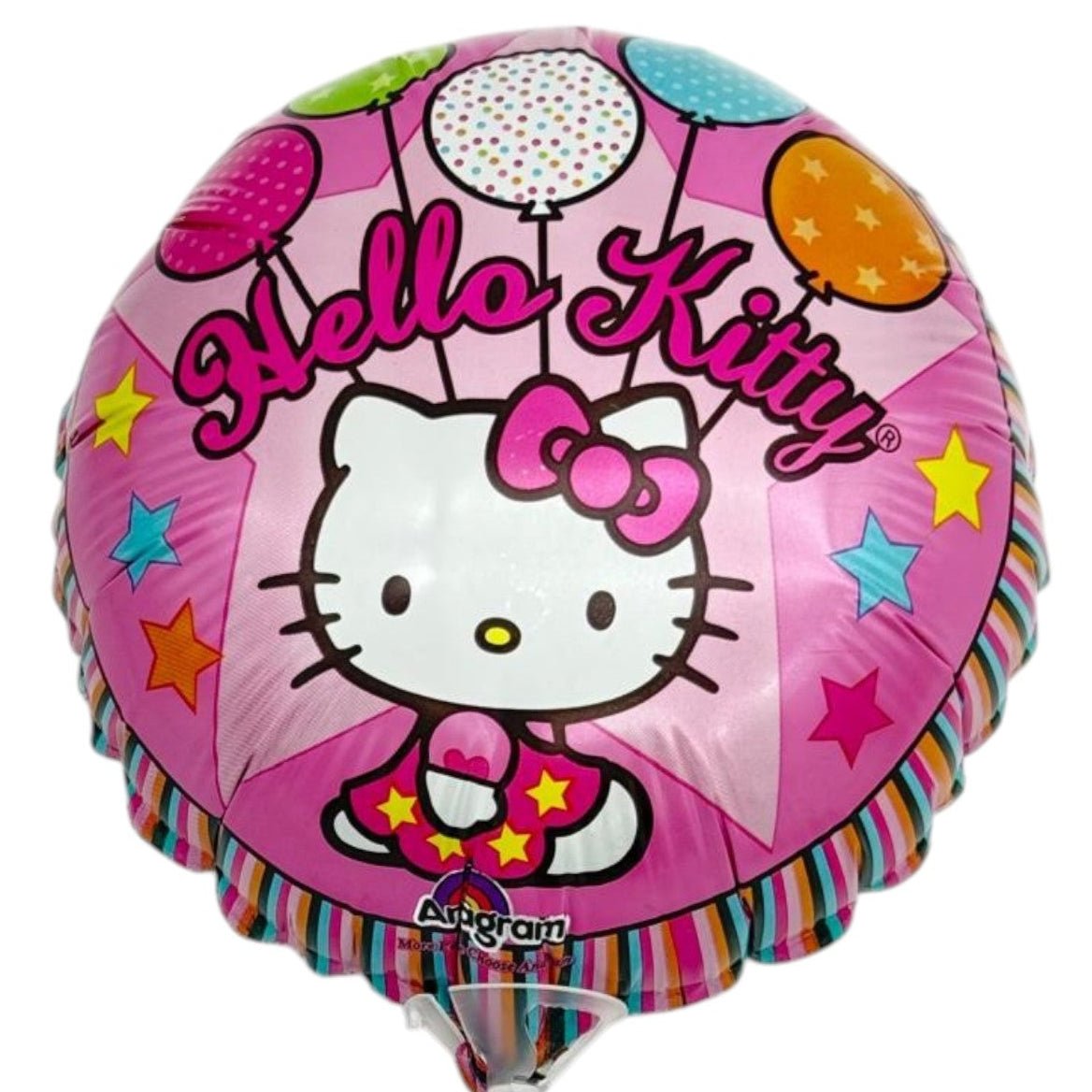 9" Hello Kitty - Balloons & Stars