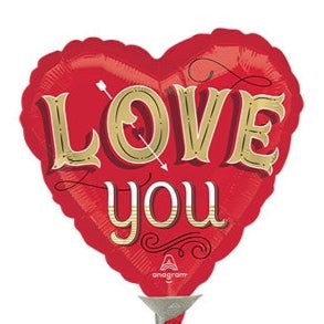 9" Love You - Just my Type (25ct)