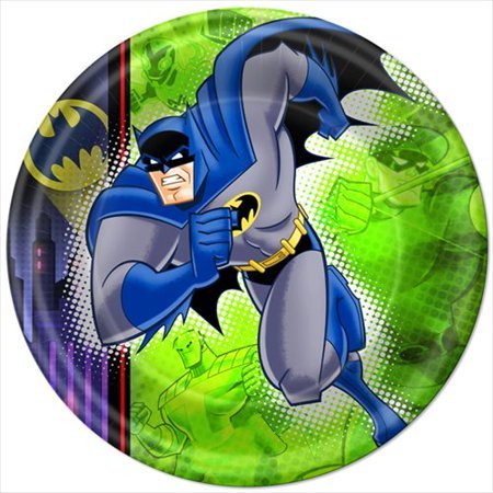 9" Paper Plates - Batman Brave and the Bold (8ct)