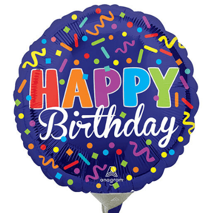 9" Satin Happy Birthday Party (25ct) - Anagram