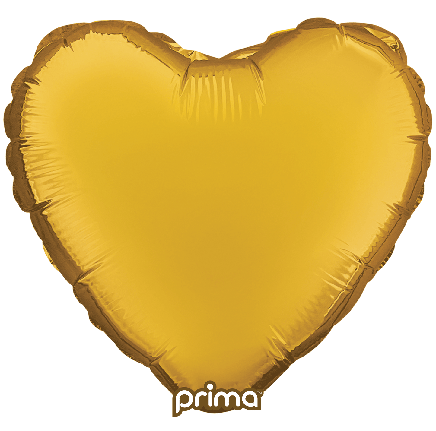9" Solid Metallic Hearts (6ct)