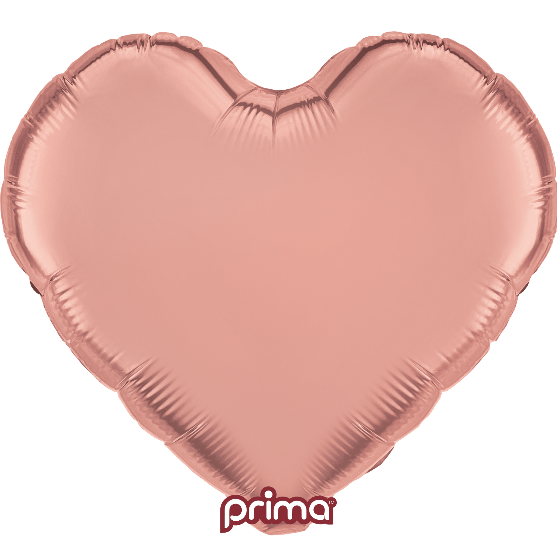9" Solid Metallic Hearts (6ct)