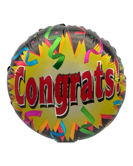 9" Starburst Congrats (100ct) - Conver USA