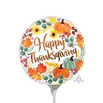 9" Thanksgiving Watercolor (25ct)