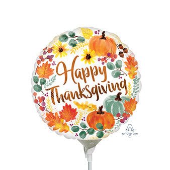 9" Thanksgiving Watercolor (25ct)