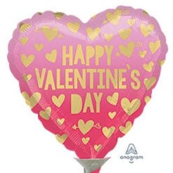 9" Valentine's Day Pink Ombre (25ct)
