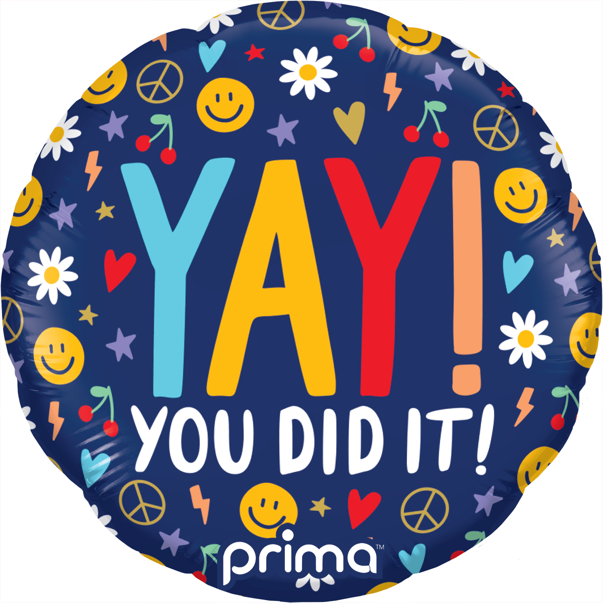 9" Yay You Did It Groovy Icons (6pc)