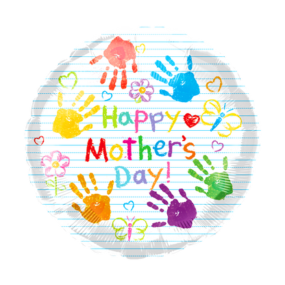 Party America 18" Happy Mother's Day Hand Paint Balloon