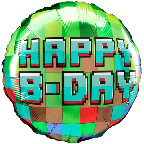 Píxel de 18" - Feliz cumpleaños - Anagrama