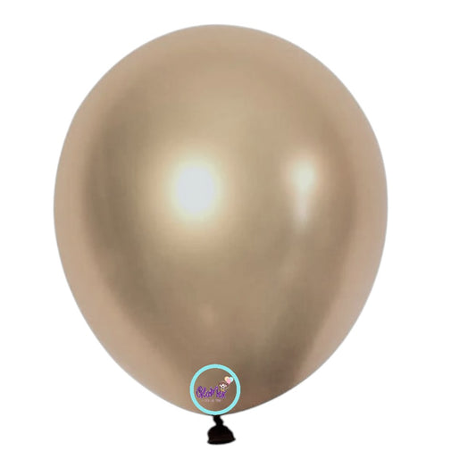 12" Chrome New Gold Latex (100ct) - GloMex