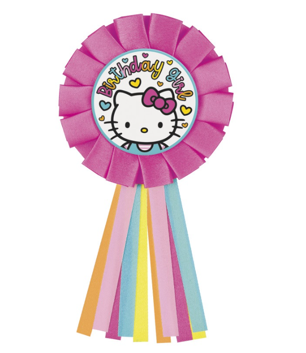 Hello Kitty & Friends "Birthday Girl" Badge - Unique