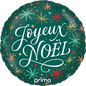 18" Round Joyeux Noel