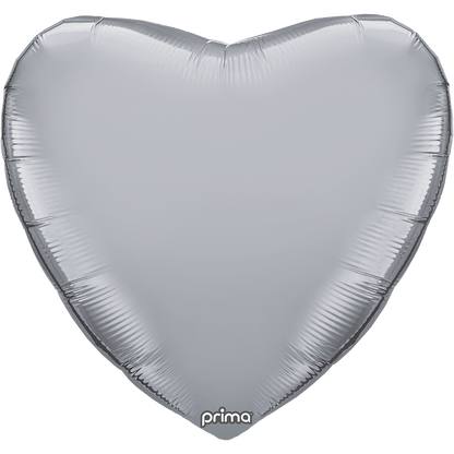 32” Silver Heart