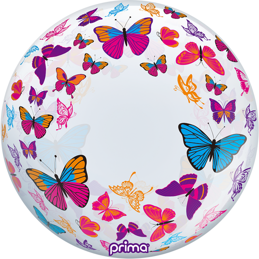 20” Colorful Butterflies Sphere