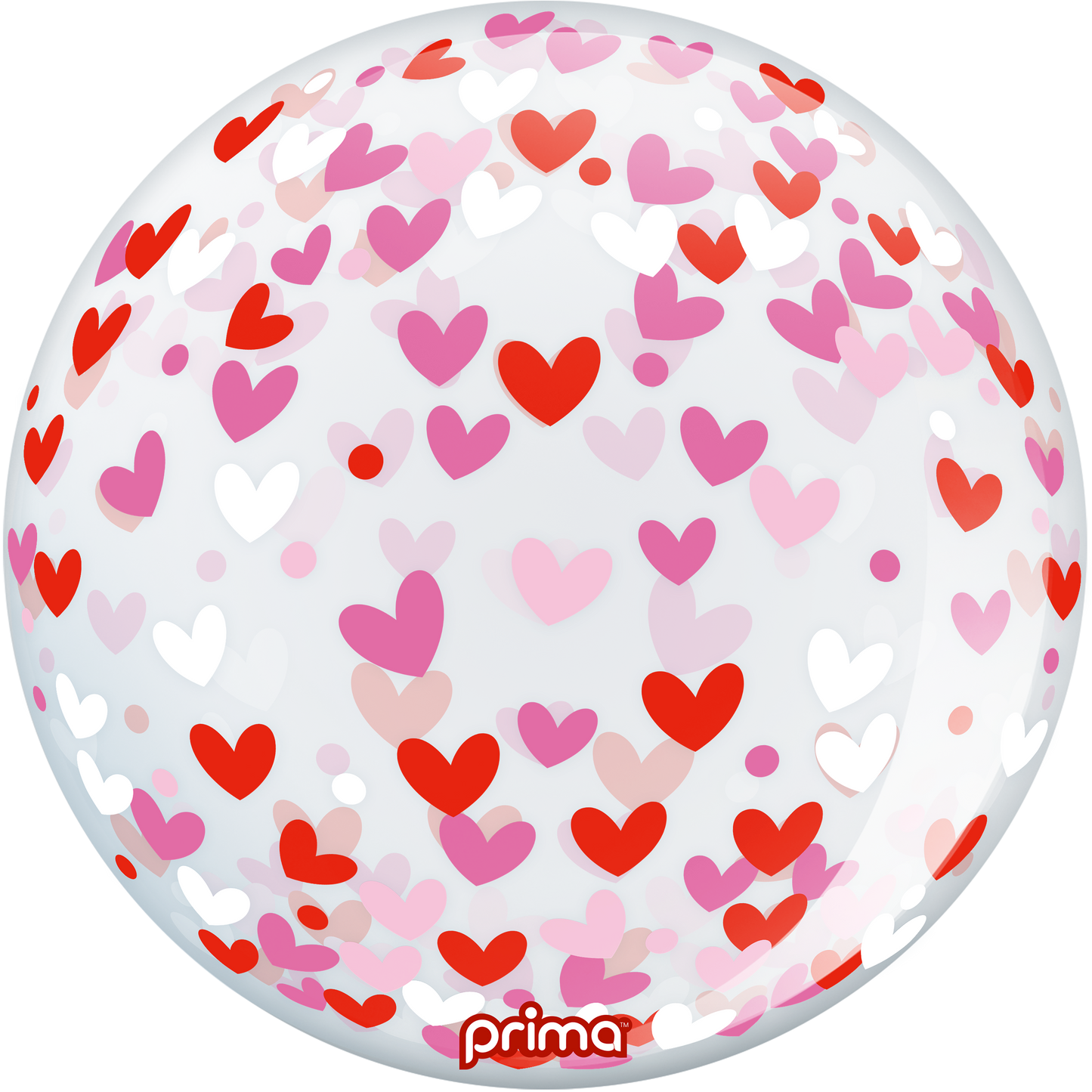 20” Confetti Hearts Sphere