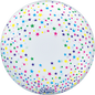 20” Colorful Confetti Stars Sphere