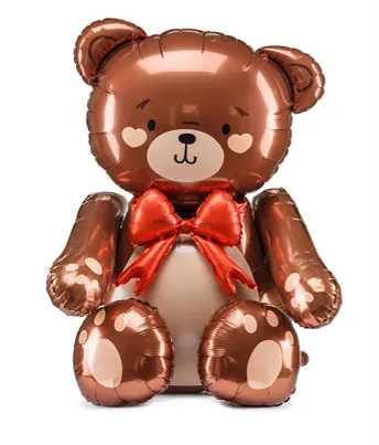 Teddy Bear Foil Balloon - Party Deco