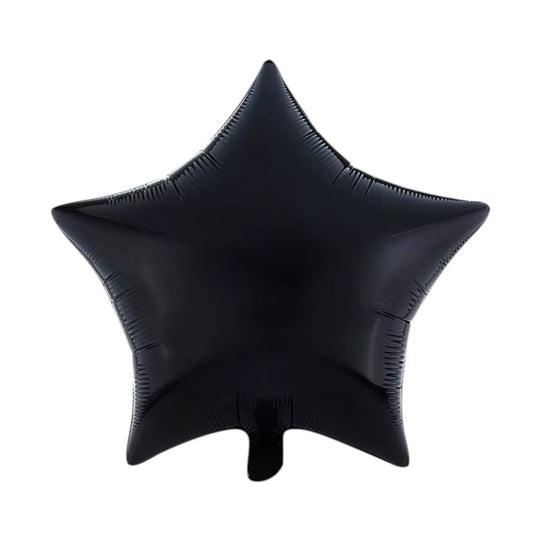 19" Star - Black (50ct) - Party America