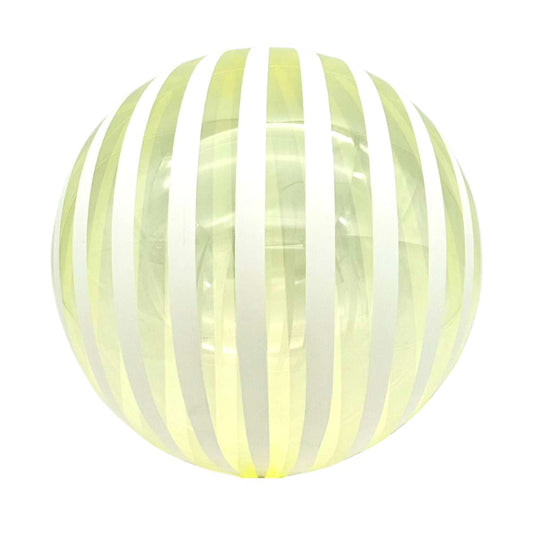 18" Stripe BOBO Balloon - Yellow