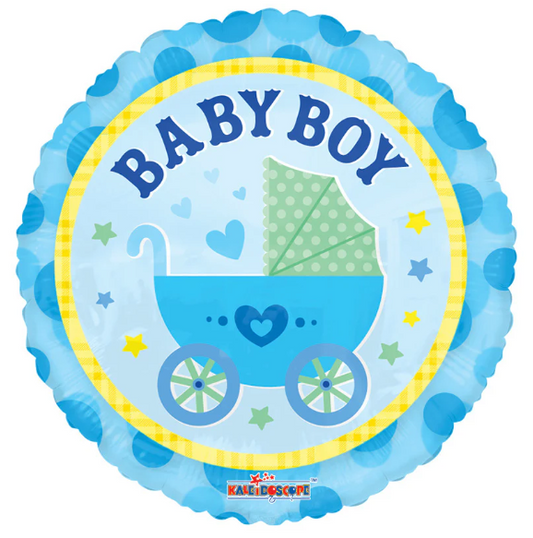 18" Baby Boy Stroller Clear View - Conver USA