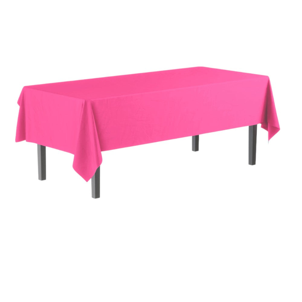 Mantel rectangular de alta resistencia de 108" - Color liso