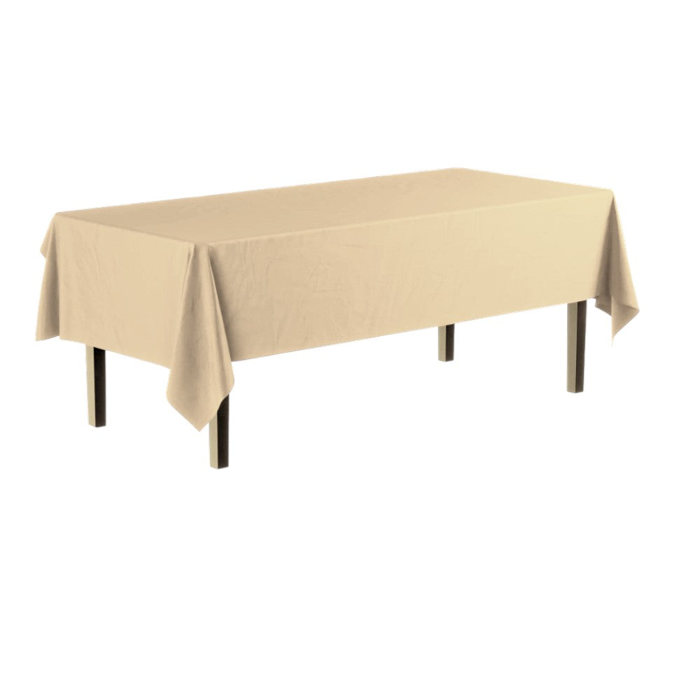 Mantel rectangular de alta resistencia de 108" - Color liso