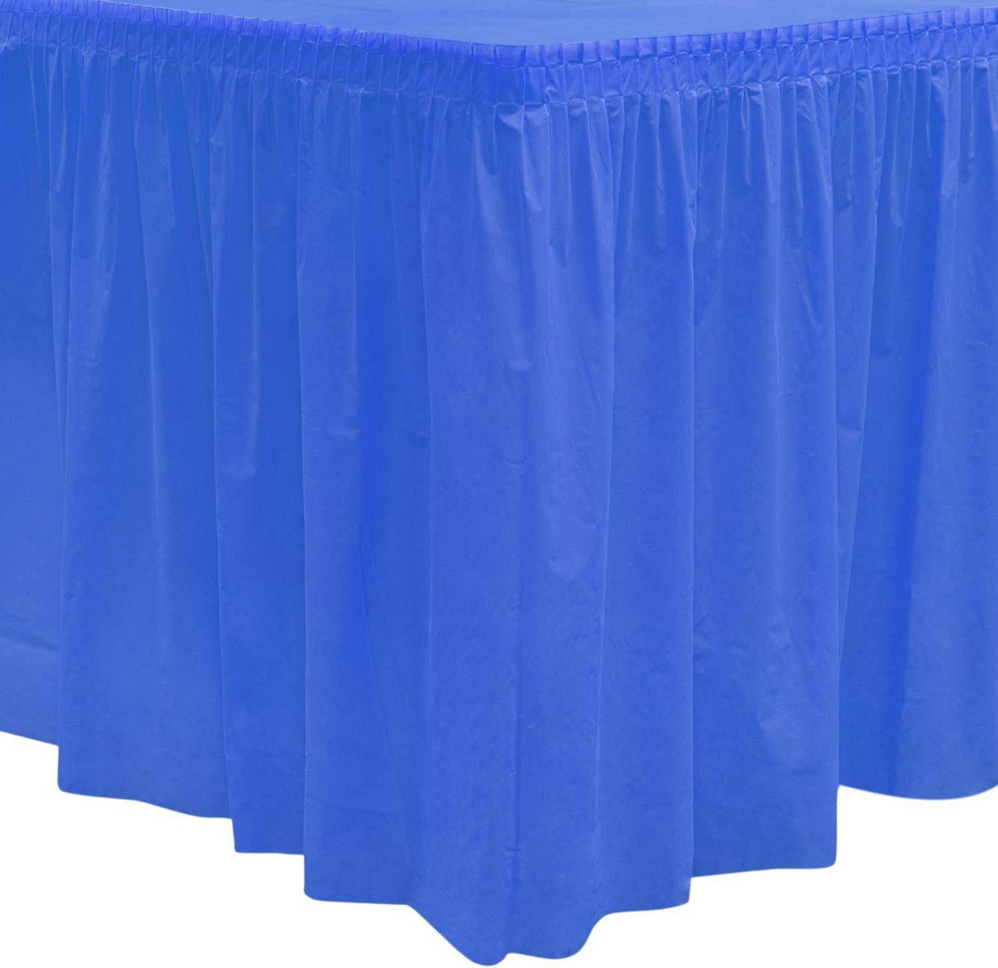 29" x 14' Table Skirt - Royal Blue