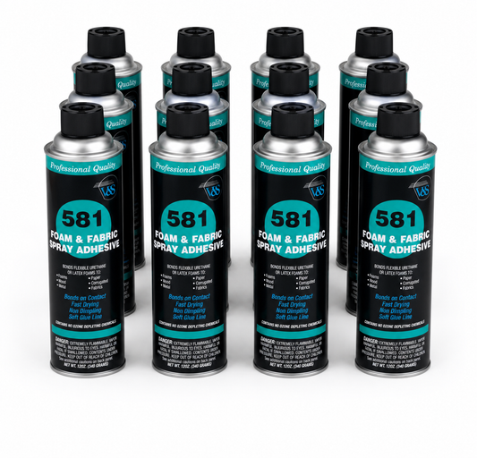 V&S 581 Adhesivo en Aerosol para Espuma y Tejidos 12oz - ACI