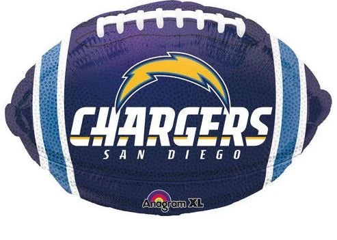 Fútbol americano de la NFL de 17 pulgadas - San Diego Chargers - Anagrama