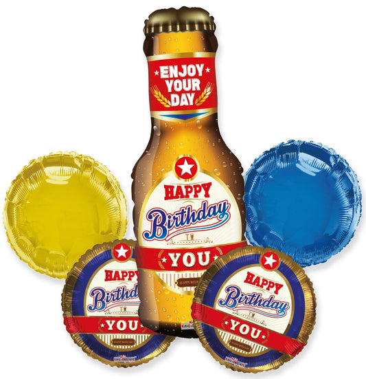 Balloon Bouquet - Birthday Beer - Conver USA