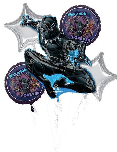 Balloon Bouquet - Black Panther