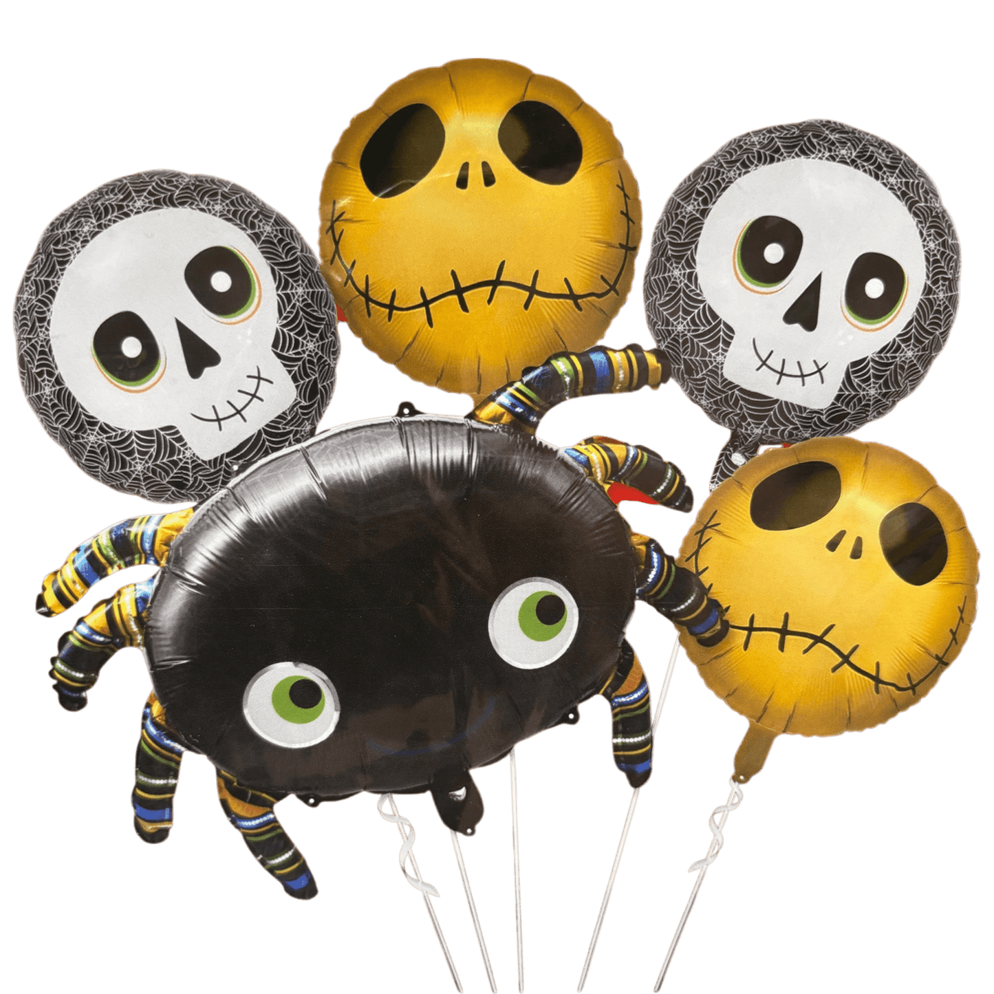 Balloon Bouquet - Black Spider