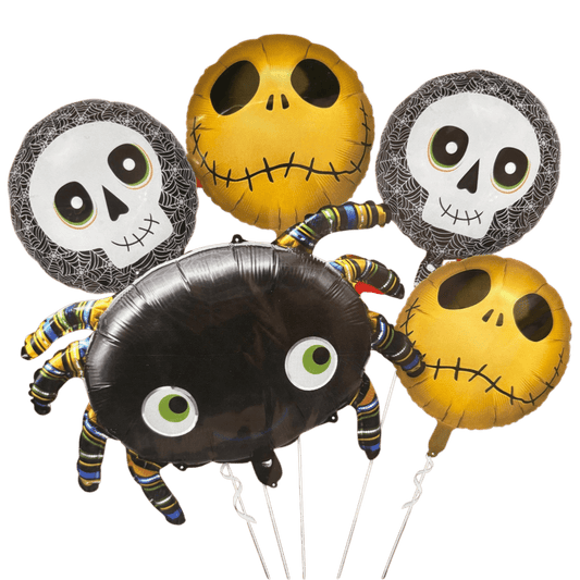 Balloon Bouquet - Black Spider