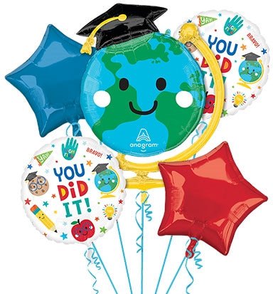 Balloon Bouquet - Graduation Fun