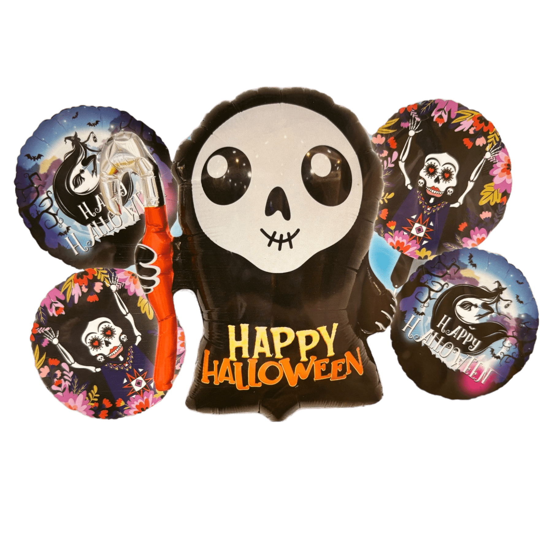 Balloon Bouquet - Grim Reaper