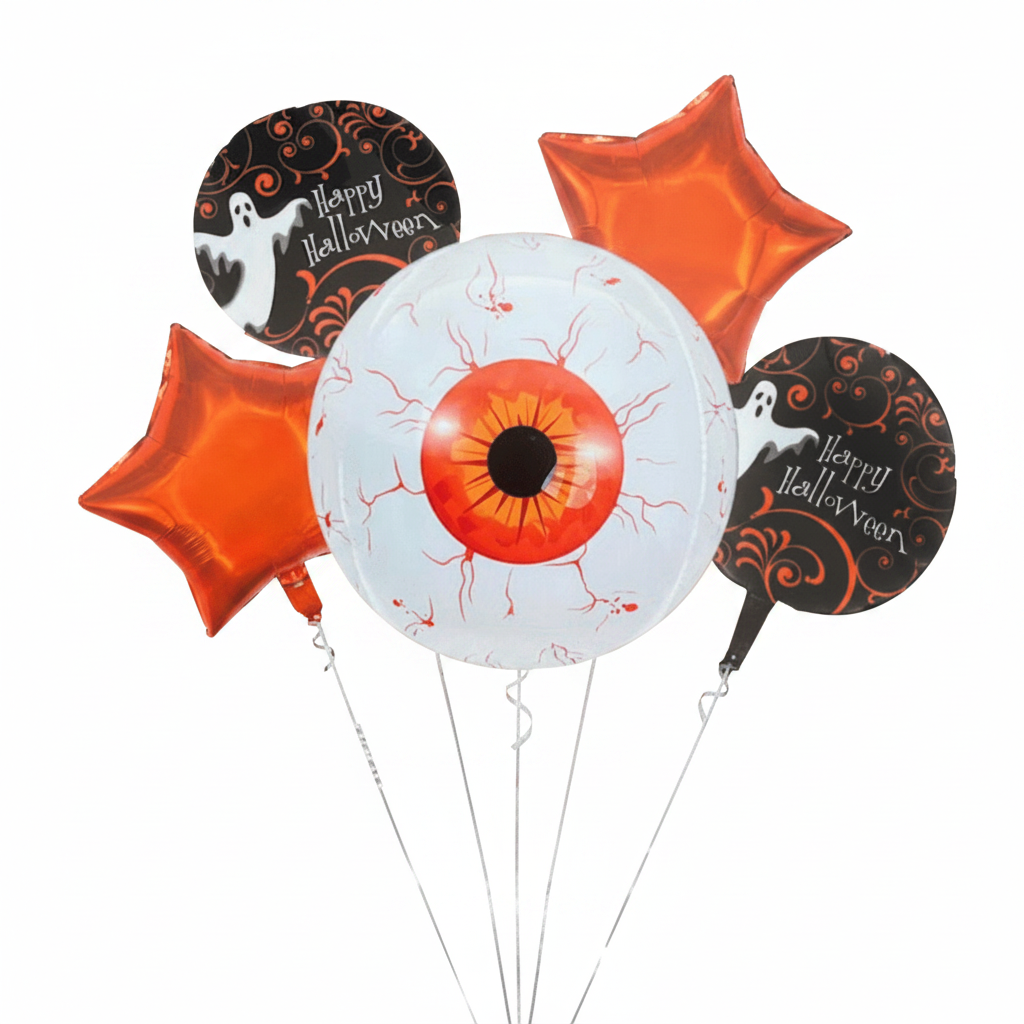Balloon Bouquet - Halloween Eyeball