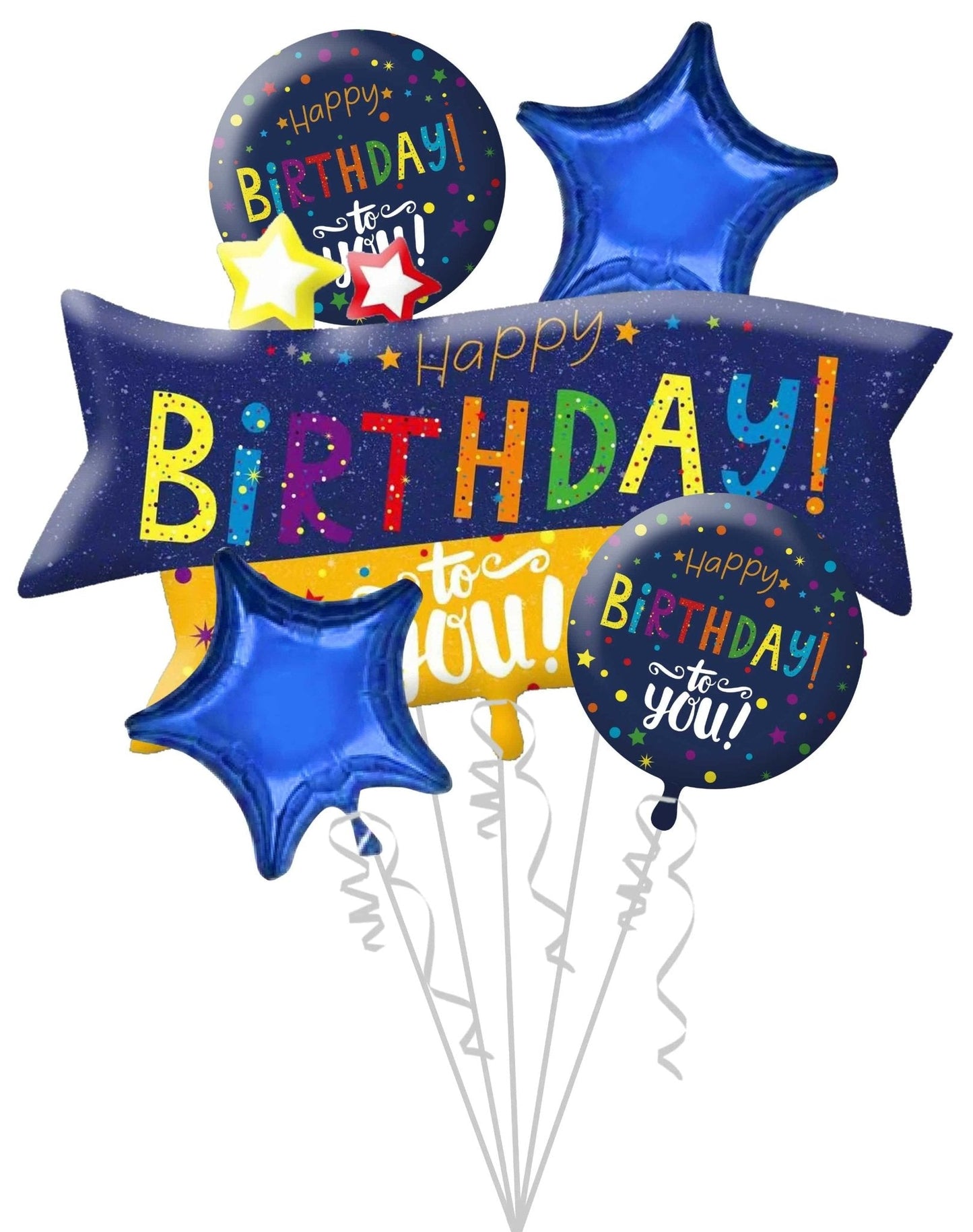 Balloon Bouquet - Happy Birthday - Party America