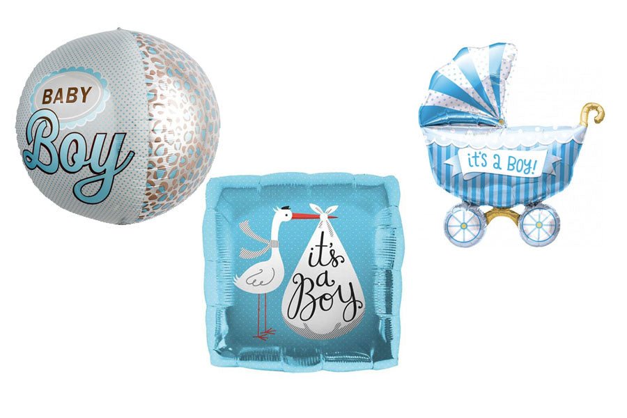 Balloon Bouquet - It's a Boy Trio