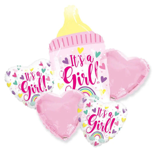 Balloon Bouquet - It's a Girl Bottle - Conver USA