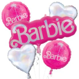 Balloon Bouquet - Malibu Barbie