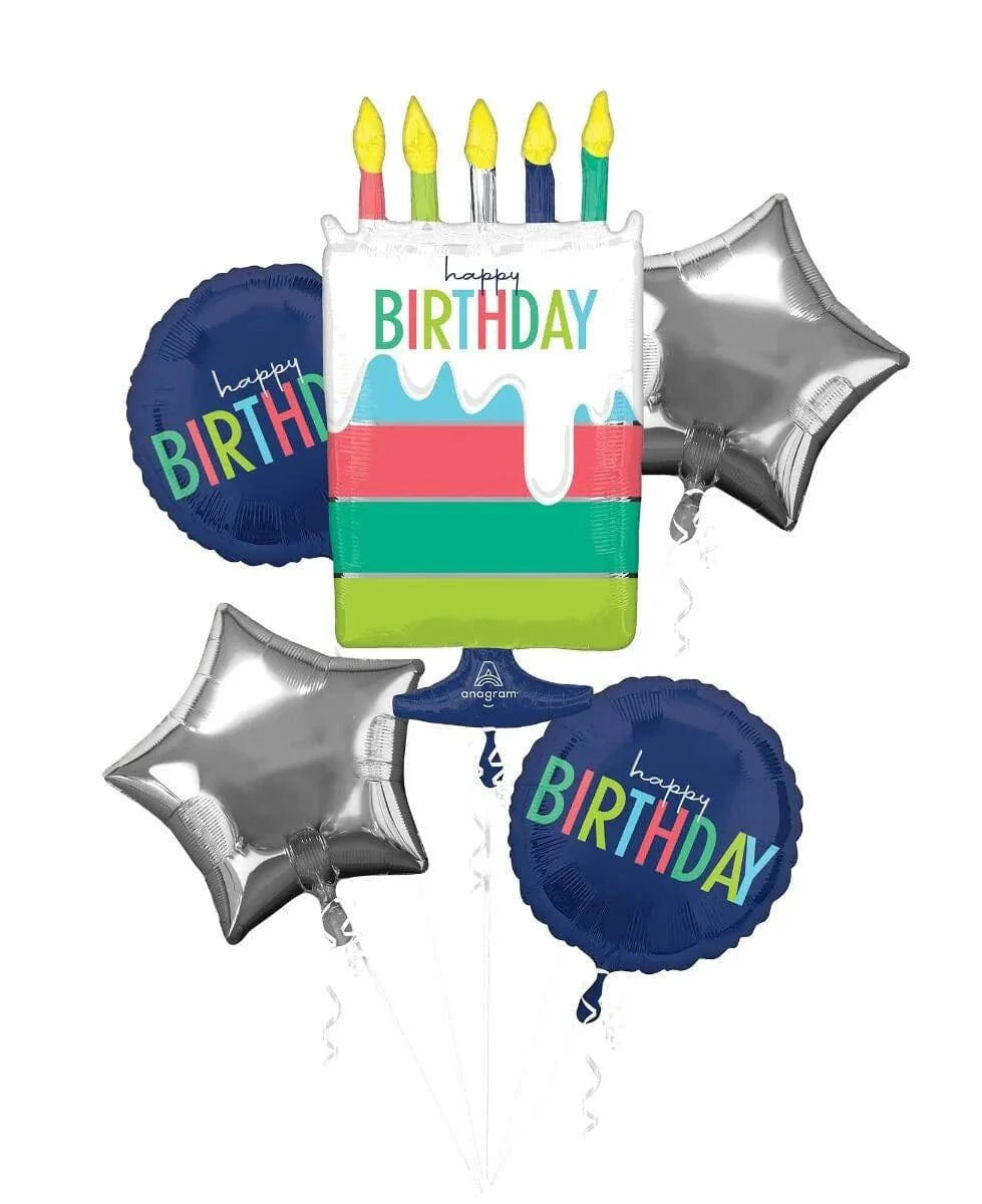 Balloon Bouquet - Modern Birthday