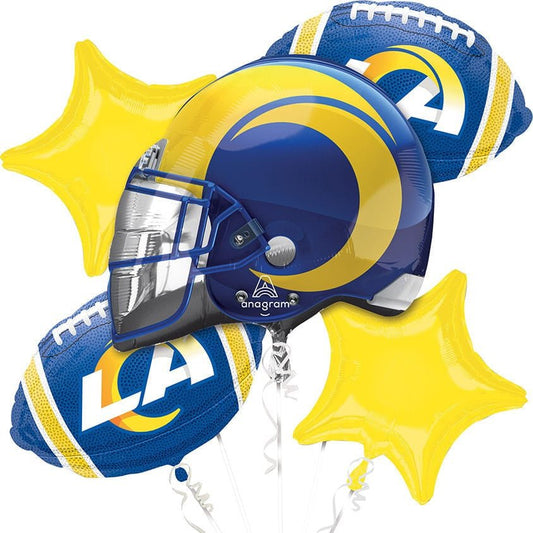 Balloon Bouquet - NFL Rams