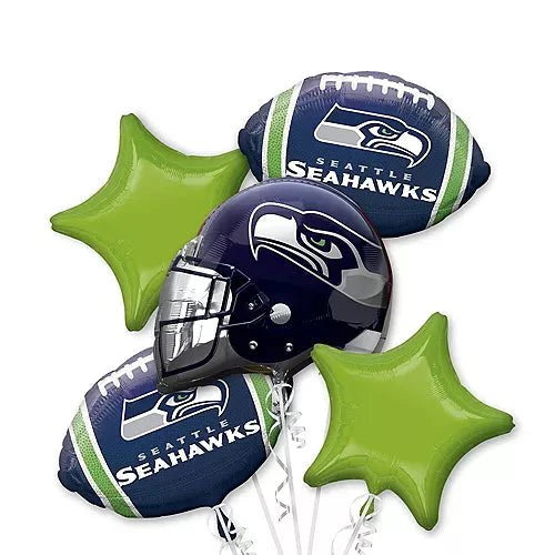 Balloon Bouquet - NFL Seahawks