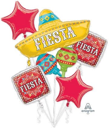 Balloon Bouquet - Papel Picado