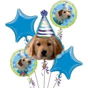 Balloon Bouquet - Puppy Party