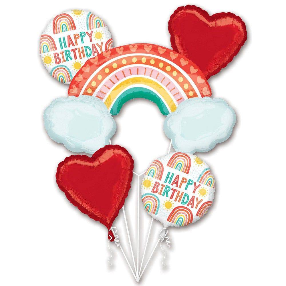 Balloon Bouquet - Retro Rainbow - Anagram