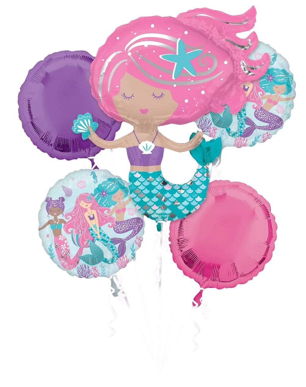 Balloon Bouquet - Shimmering Mermaids