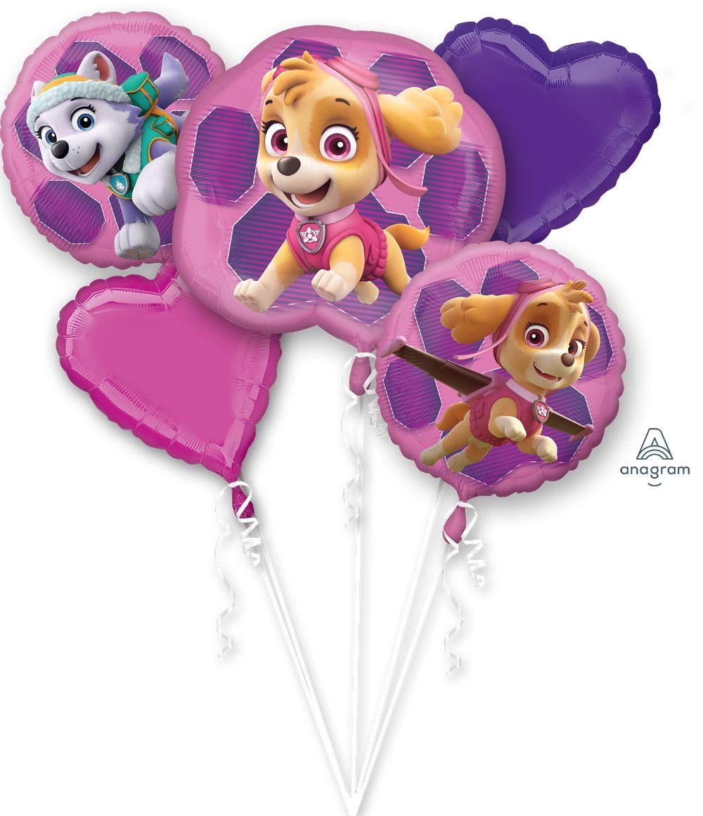 Balloon Bouquet - Skye & Everest Paw Patrol