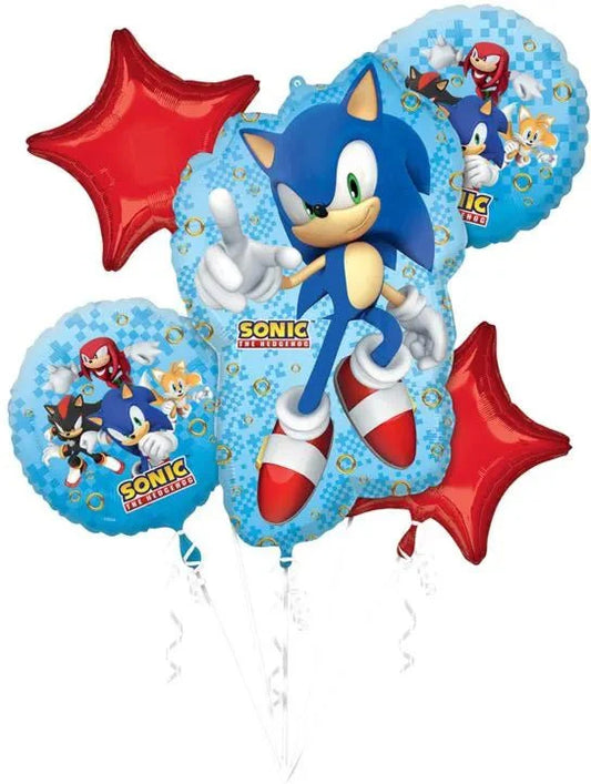 Balloon Bouquet - Sonic Happy Birthday