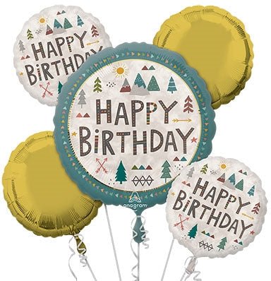 Balloon Bouquet - Wilderness Birthday